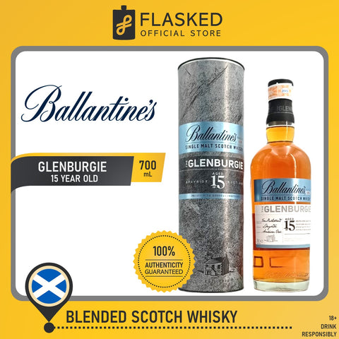 Ballantine's Glenburgie 15 Year Old Single Malt Whisky 700mL