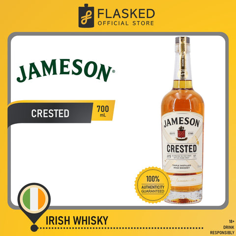 Jameson Crested Triple Distilled Irish Whiskey 700mL