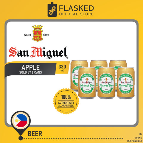 San Miguel Apple Beer Can 330ml pack of 6