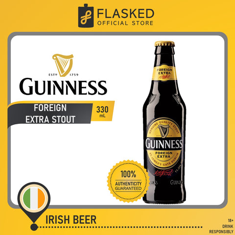 Guinness FES Foreign Extra Stout Irish Beer Bottles 330mL