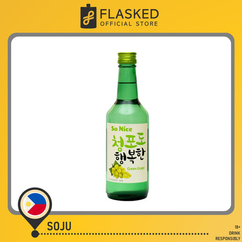 So Nice Soju Green Grape 360ml