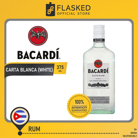 Bacardi Superior White Rum 375mL