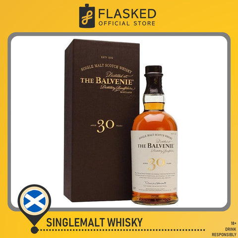 The Balvenie 30 Year Old Single Malt Scotch Whisky 700mL