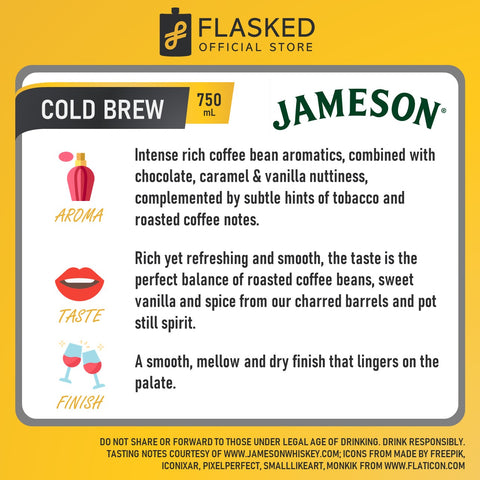 Jameson Cold Brew Irish Whiskey 750mL