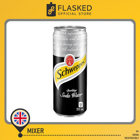 Schweppes Soda Water 325mL