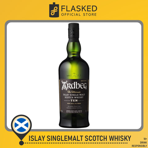 Ardbeg 10 Year Old Single Malt Whisky 700mL