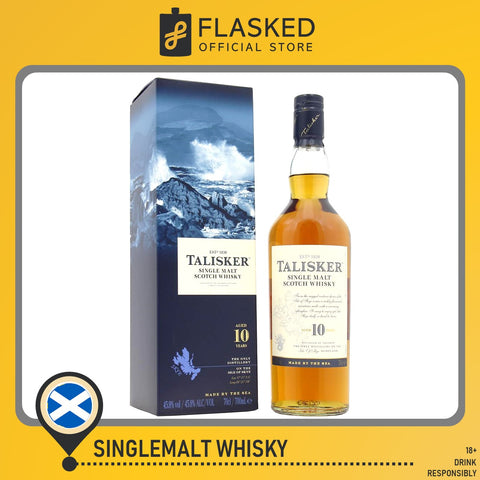 Talisker 10 Year Old Whisky 700mL w/ Free Gift Bag