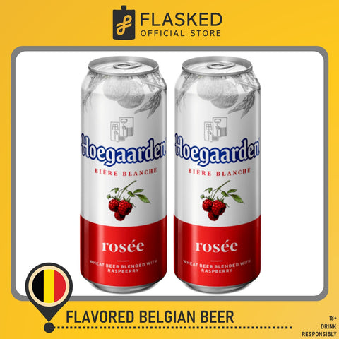 Hoegaarden Rosee Belgian Beer 2 Cans 330mL
