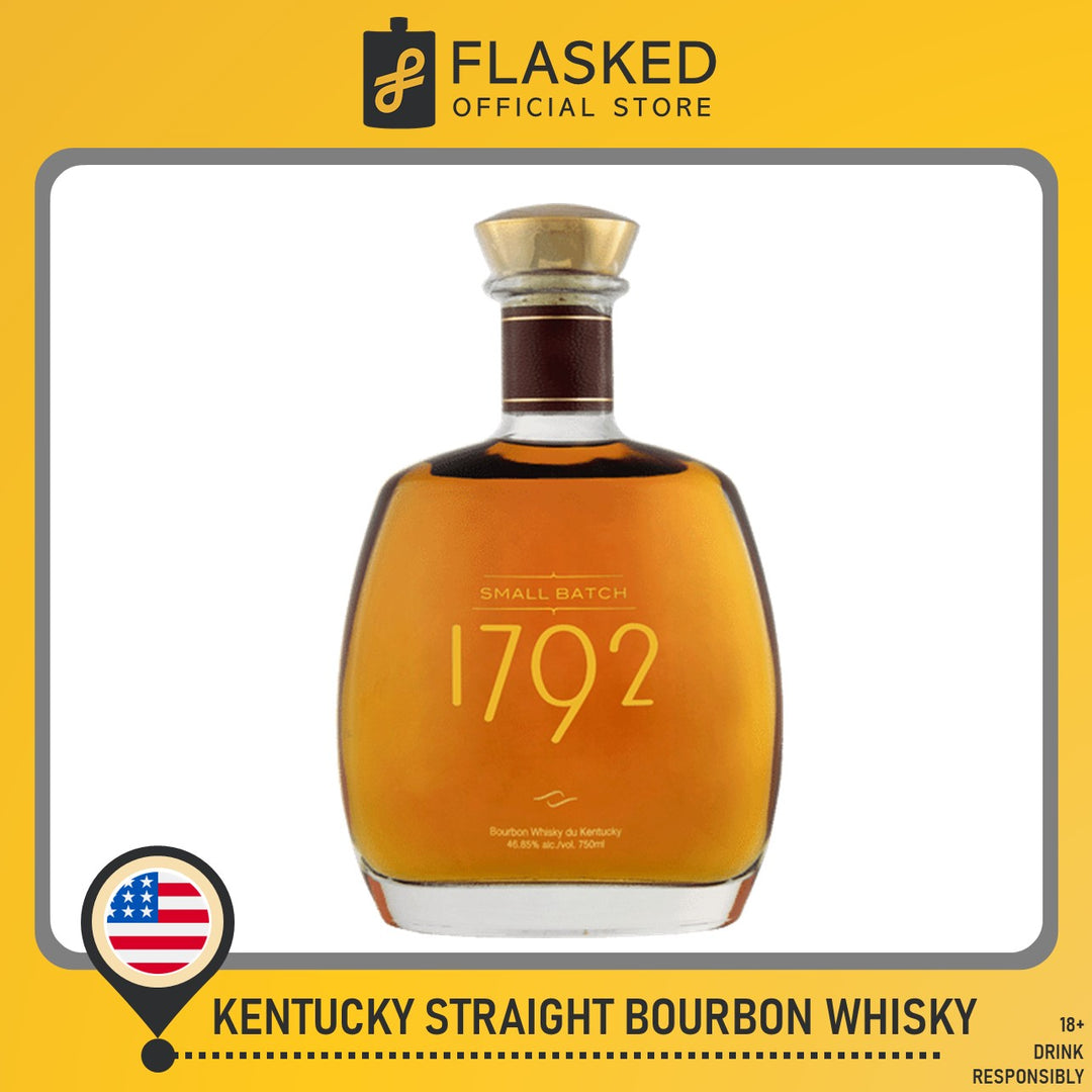 1792 Small Batch Kentucky Straight Bourbon Whisky 700mL Flasked 1792-small-batch-kentucky-straight-bourbon-whisky-700ml-flasked