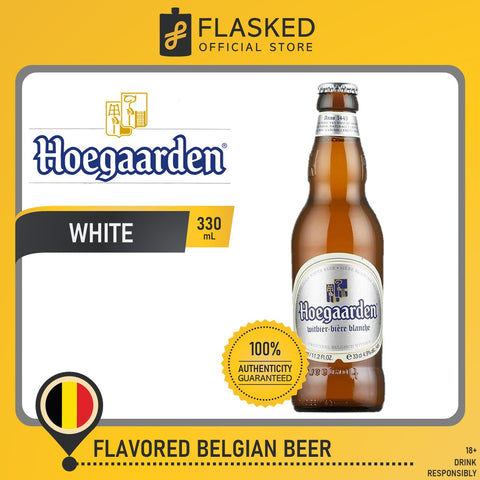 Hoegaarden White Belgian Beer Bottles 330mL