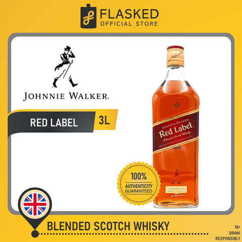 Johnnie Walker Red Label Whisky 3L