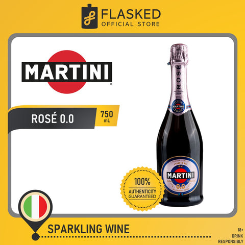 Martini Rose Dolce 0.0 Sparkling Wine 750mL Alcohol-Free