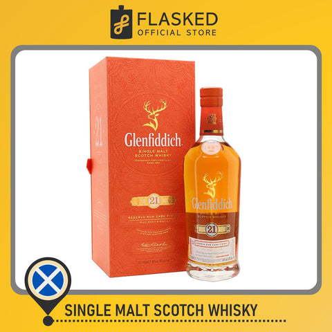 Glenfiddich 21 Year Old Whisky 700mL