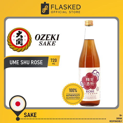 Ozeki Ume Shu Rose Japanese Sake Rice Wine 720mL