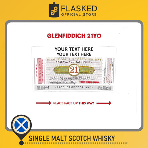 Glenfiddich 21 Year Old Whisky 700mL