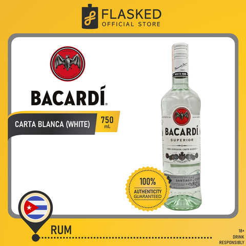 Bacardi Superior White Rum 750mL