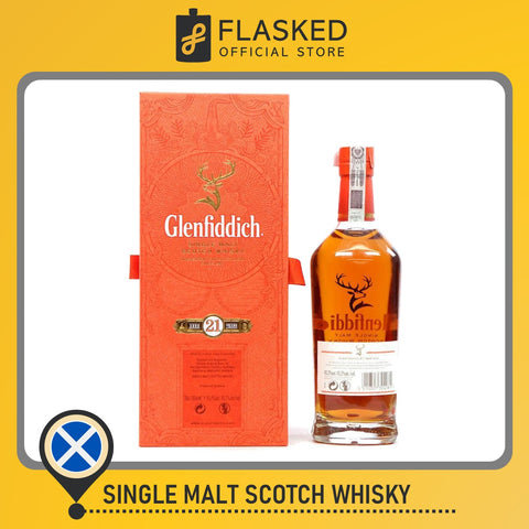 Glenfiddich 21 Year Old Whisky 700mL