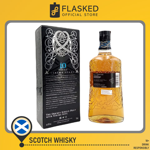 Highland Park 10 Year Old Single Malt Scotch Whisky 700mL