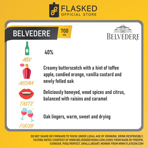 Belvedere Vodka 700mL