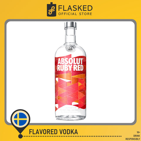 Absolut Ruby Red Vodka 1L
