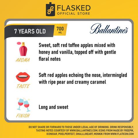 Ballantine's 7 Years Old Blended Scotch Whisky 700 ml