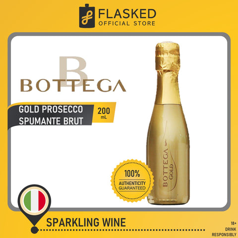 Bottega Gold Prosecco Spumante Brut 200mL