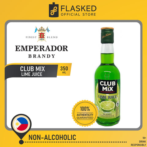 Club Mix Lime Juice Cordial Non-Alcoholic Mix 350mL
