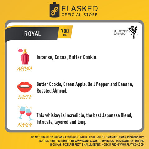 Suntory Royal Blended Japanese Whisky 700mL