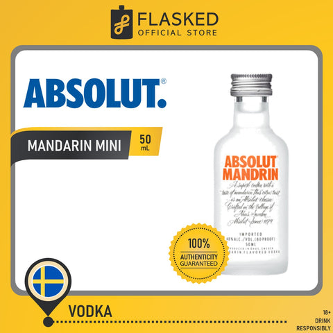 Absolut Mandarin Vodka Mini 50mL