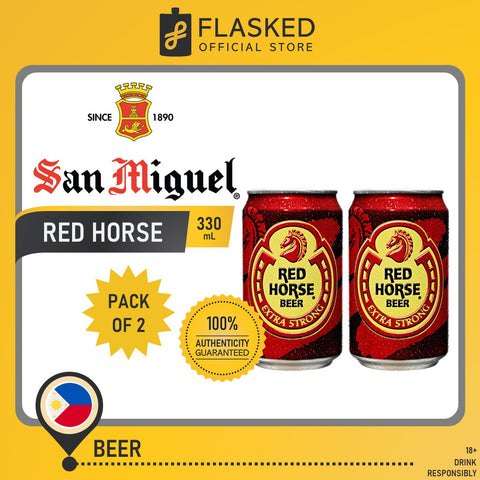Red Horse Beer 2 Cans 330mL