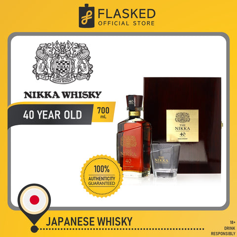 Nikka 40 Year Old Premium Blended Whisky 700ml