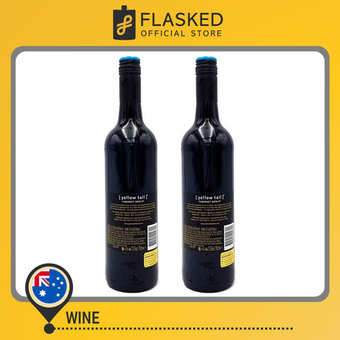 Yellow Tail Cabernet Merlot Red Wine 750mL 2 Set Christmas Bundle