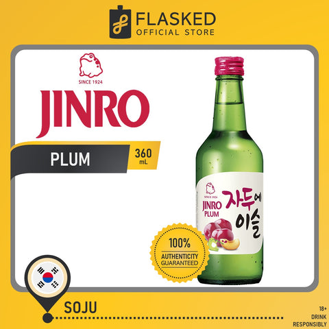 Jinro Chamisul Soju Plum 360mL