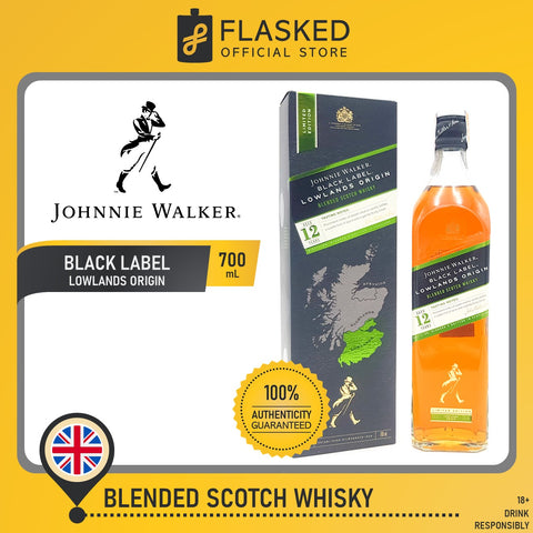 Johnnie Walker Black Label Lowlands Origins 750ml