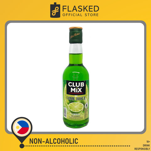 Club Mix Lime Juice Cordial Non-Alcoholic Mix 350mL