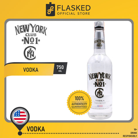 New York Club Vodka 750mL