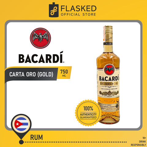 Bacardi Gold Rum 750mL