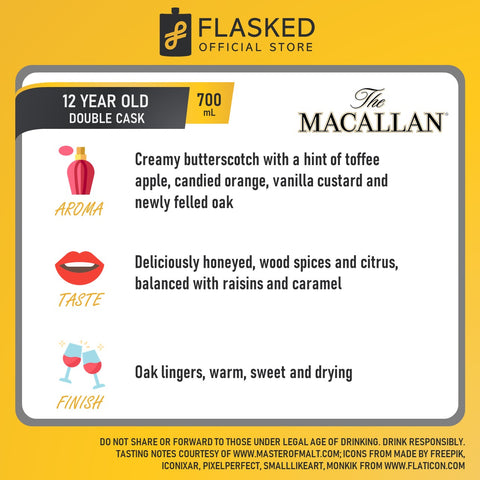 The Macallan Double Cask 12 Year Old 700mL Single Malt Scotch Whisky