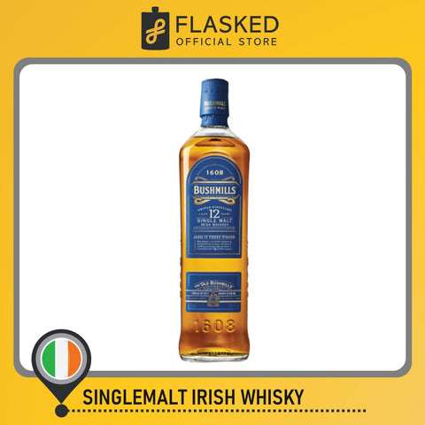 Bushmill 12 Year Old Single Malt Whisky 700mL