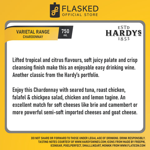 Hardy's Varietal Range Chardonnay 750mL