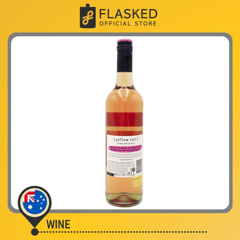 Yellow Tail Pink Moscato Rose Wine 750mL