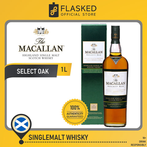 The Macallan Select Oak Highland 1L Single Malt Scotch Whisky