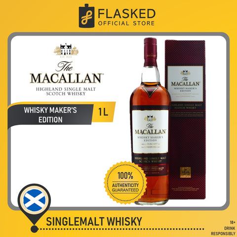 The Macallan Whisky Maker's Edition Highland 1L Single Malt Scotch Whisky
