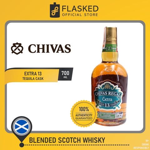 Chivas Regal Extra 13 Year Old Tequila Cask Blended Scotch Whisky 700mL
