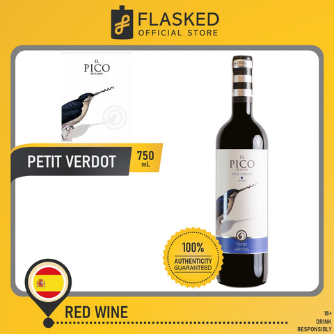 El Pico De Illana Petit Verdot Red Wine 750mL