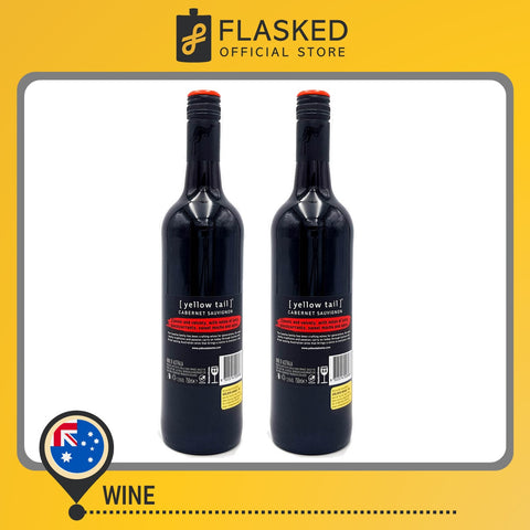 Yellow Tail Cabernet Sauvignon Red Wine 750mL 2 Set Christmas Bundle