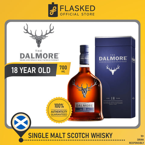 Dalmore 18 Year Old Scotch (Highlands) 700mL