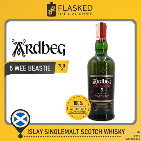 Ardbeg 5 Wee Beastie Single Malt Whisky 700mL