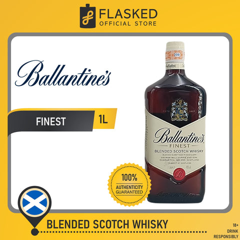 Ballantine's Finest Blended Scotch Whisky 1L Ballantines