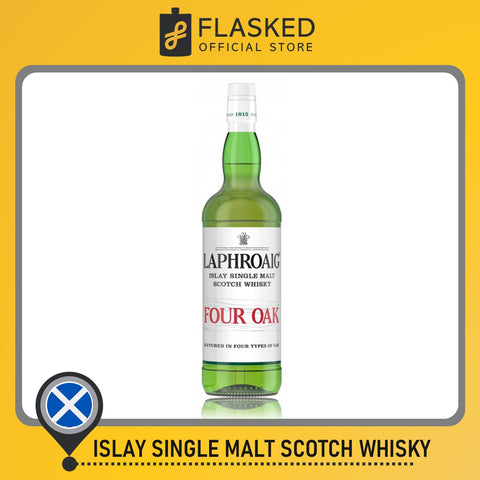 Laphroaig Four Oak Single Malt Scotch Whisky 1L